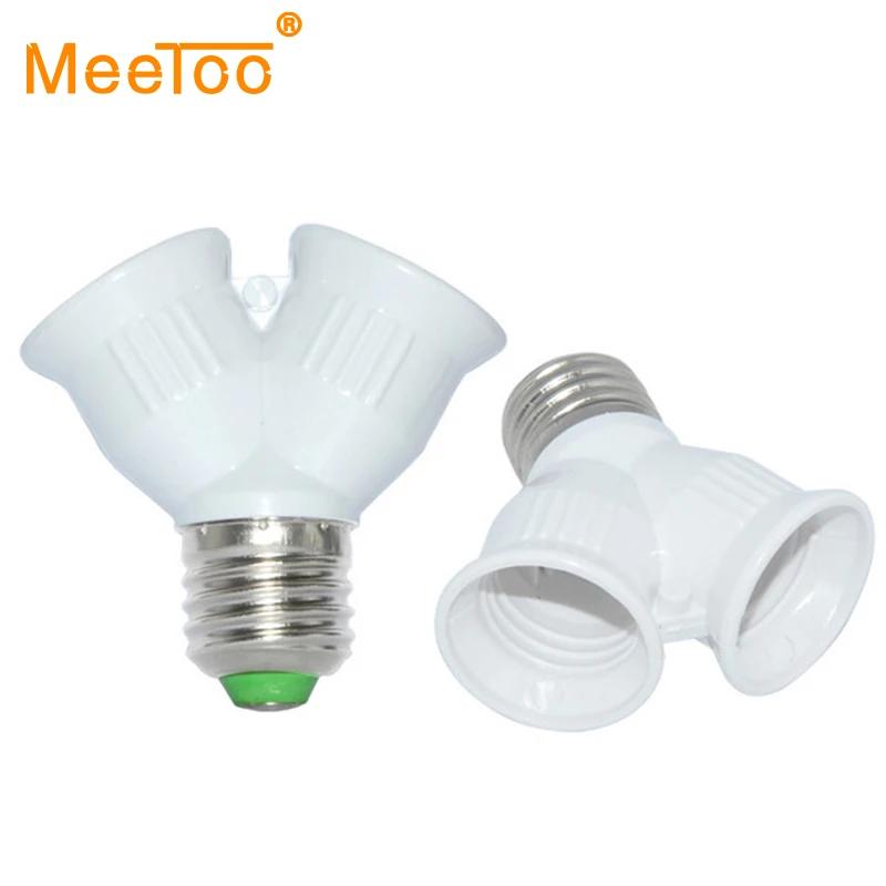 MeeToo 귣 E27 2 E27 Ʈ    Converte 2E27  Ȧ ȯ LED  URE 1 /